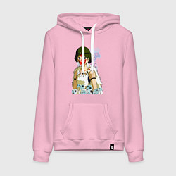 Женская толстовка-худи Angry princess