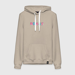 Женская толстовка-худи Mr Beast - Art 1