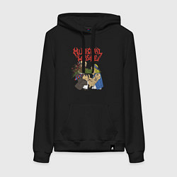 Женская толстовка-худи Municipal Waste - crossover thrash!