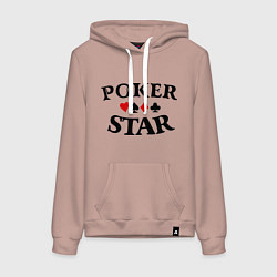 Женская толстовка-худи Poker Star