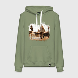 Женская толстовка-худи Санкт-Петербург Ретро Питер