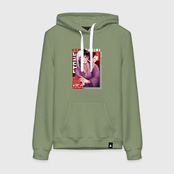 Женская толстовка-худи Доктор Стоун Dr Stone, Гэн Асагири