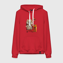 Женская толстовка-худи Говорящий Бен