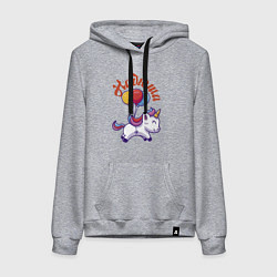 Женская толстовка-худи Надюшин единорожка
