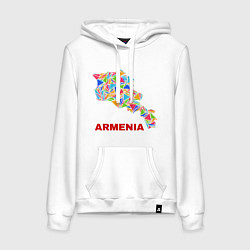 Женская толстовка-худи Armenian Color