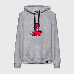 Женская толстовка-худи Дракошка