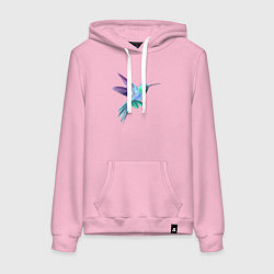 Женская толстовка-худи Красивая колибри