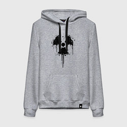 Женская толстовка-худи Атомный символ