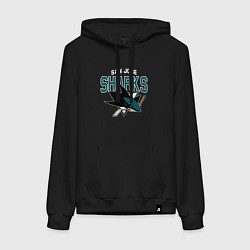 Женская толстовка-худи SAN JOSE SHARKS NHL