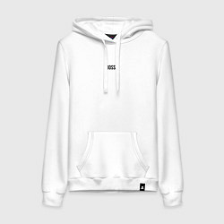 Женская толстовка-худи Boss Black Text