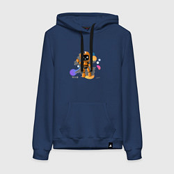 Женская толстовка-худи Любовь смерть роботы