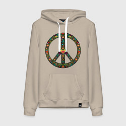 Женская толстовка-худи Pacific symbol