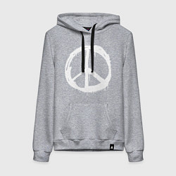 Женская толстовка-худи Pacific symbol white