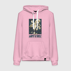 Женская толстовка-худи Ghost in the shell all