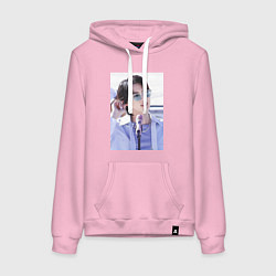 Женская толстовка-худи Мировой красавчик Джин