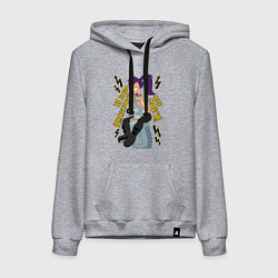 Женская толстовка-худи Benders brains