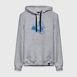 Женская толстовка-худи Силуэт сварщика