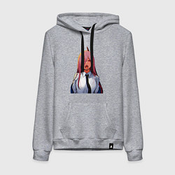 Женская толстовка-худи Это же Пауэр - Человек бензопила