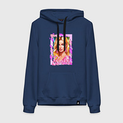 Женская толстовка-худи Нейросеть - аниме Барби Марго Робби