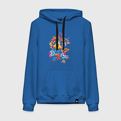 Женская толстовка-худи Зайчик славянский