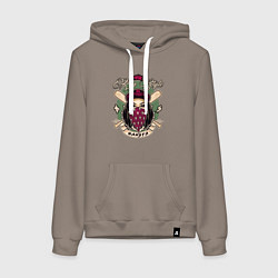 Женская толстовка-худи Гангстерский рэп