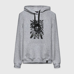 Женская толстовка-худи Японский монстр поп арт