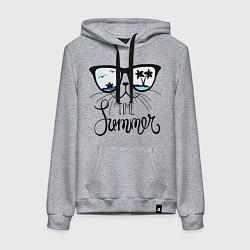 Женская толстовка-худи Summer - time