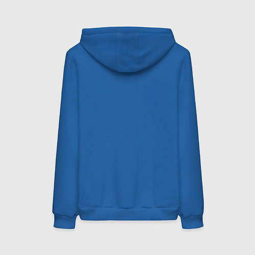 Женская толстовка-худи Композитор Джузеппе Верди / Синий – фото 2