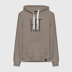 Женская толстовка-худи Нет или да