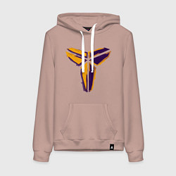 Женская толстовка-худи Kobe logo