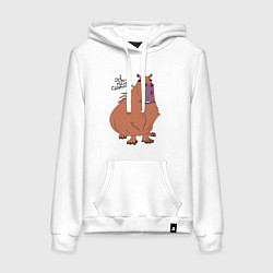 Женская толстовка-худи I dont have cannabis