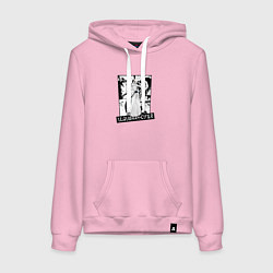 Женская толстовка-худи Улькиорра Шифер на фоне манги