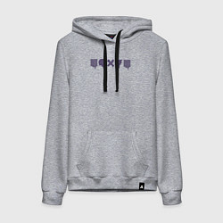 Женская толстовка-худи Безразличие искаженное