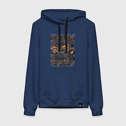 Женская толстовка-худи Винтажный чеппер