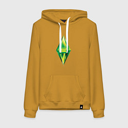 Женская толстовка-худи Знак персонажа Симс