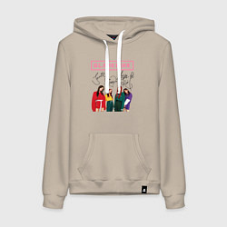 Женская толстовка-худи Blackpink Lisa Jisoo Jennie Rose