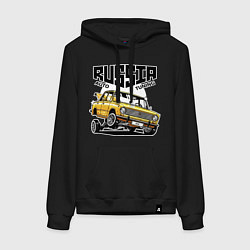 Женская толстовка-худи Russia tuning car