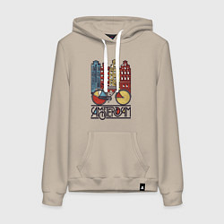 Женская толстовка-худи Amsterdam bike