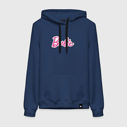 Женская толстовка-худи Barbie title