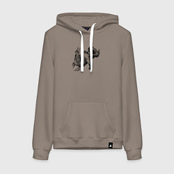 Женская толстовка-худи Коала отдыхает