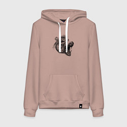 Женская толстовка-худи Кабан рычит