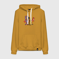 Женская толстовка-худи Команда FNAF