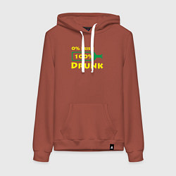 Женская толстовка-худи 100 drunk