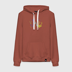 Женская толстовка-худи Style jazz