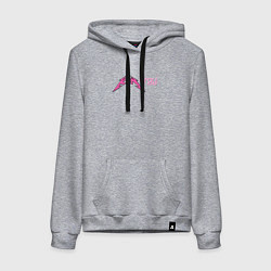 Женская толстовка-худи Kenergy - metallica and barbie style