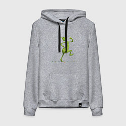 Женская толстовка-худи Веселый Гринч похититель Рождества