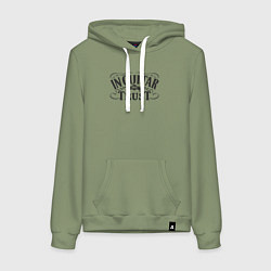 Женская толстовка-худи Верим в гитару