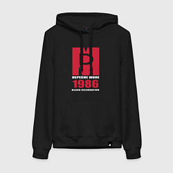 Женская толстовка-худи Depeche Mode - Black Celebration album merch