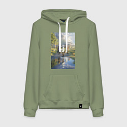 Женская толстовка-худи Фрирен провожающая в путь