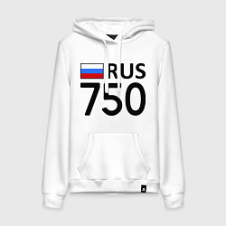 Женская толстовка-худи RUS 750